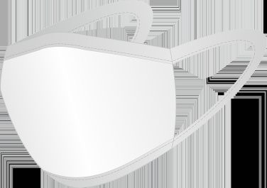 Logo trade advertising products picture of: MARS cotton mask (size M) 1379165