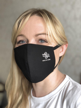 Logo trade promotional gifts picture of: VENUS PRO cotton face mask with a pocket an HEPA filter 1378165