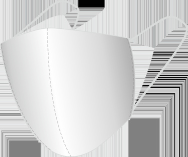 Logo trade promotional item photo of: VENUS cotton face mask 1377165