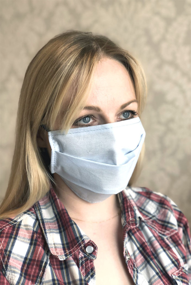 Logo trade promotional merchandise picture of: PEGASUS cotton face mask 1388165