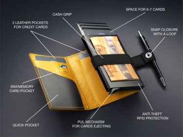 Logo trade corporate gifts picture of: RFID wallet 1230131
