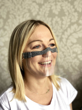 Logotrade corporate gift picture of: HESTIA clear face shield-mask for mouth and nose 1452162