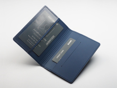 Logo trade business gift photo of: Passport case 2148094