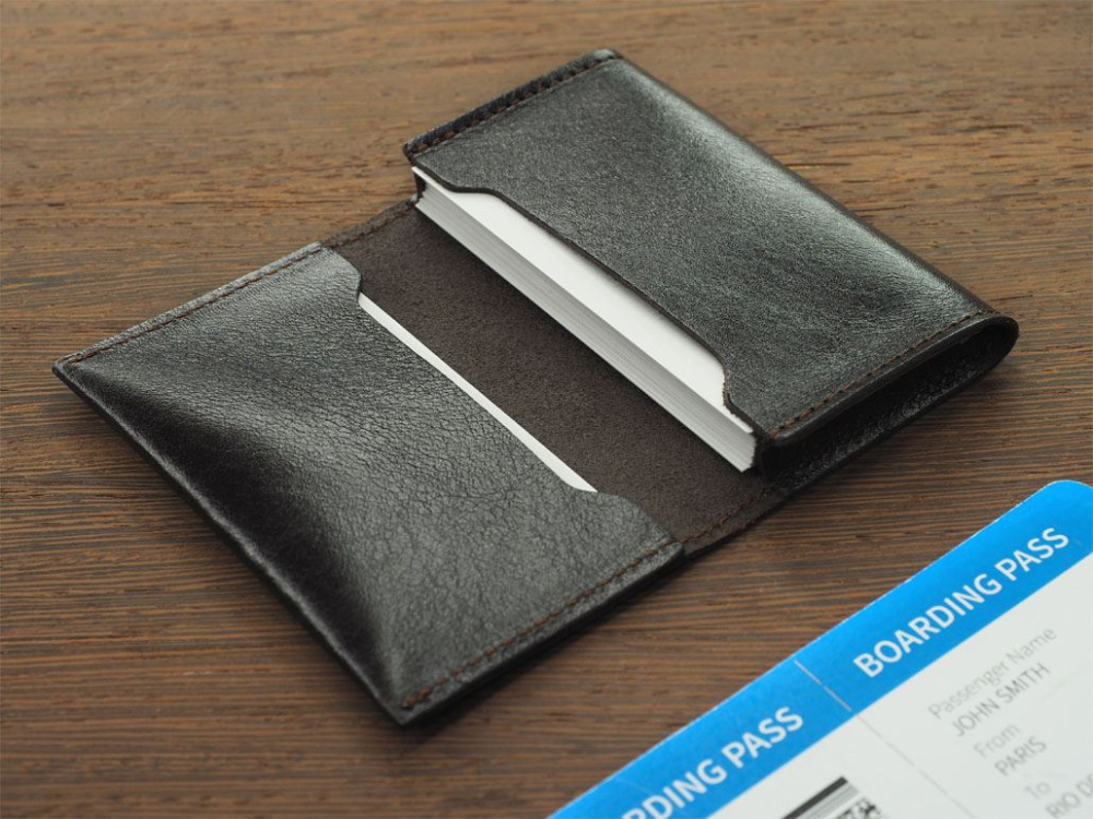 Logo trade corporate gifts picture of: Business card holder 1166067