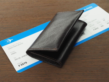 Logo trade corporate gifts image of: Business card holder 1166067