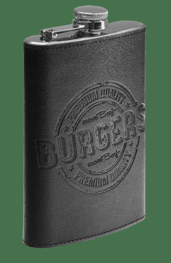 Logo trade promotional merchandise picture of: Hip flask 425113