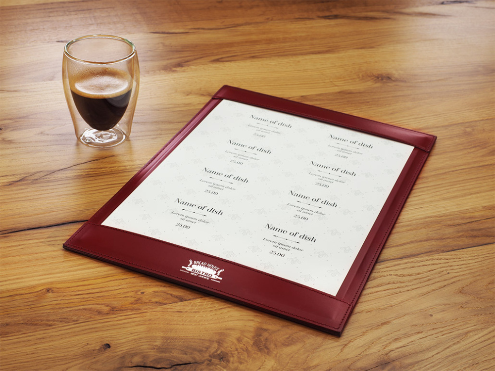 Logo trade promotional product photo of: Menu pad 1025094