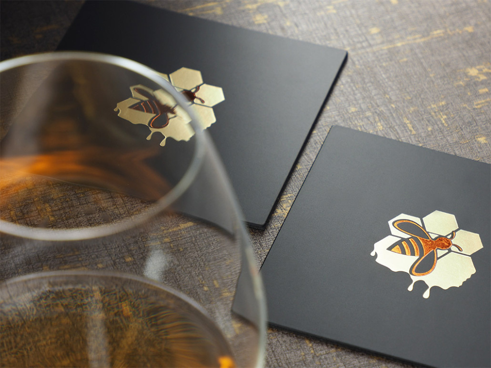 Logo trade promotional items picture of: Coaster 1046094