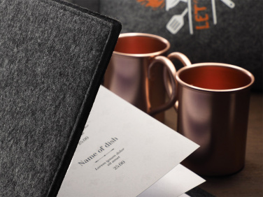 Logo trade promotional products picture of: Menu cover Ambiente 1643246