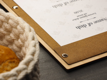 Logo trade advertising products picture of: Menu pad 1668121