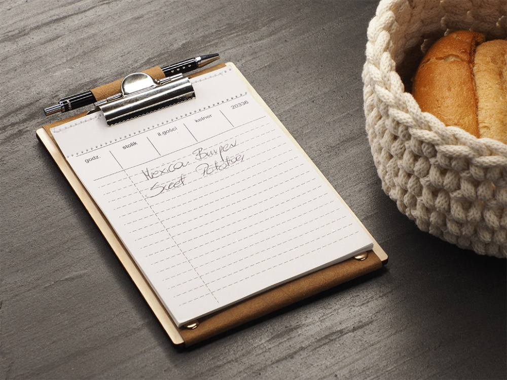 Logotrade promotional gift picture of: Waiter notepad 1669121