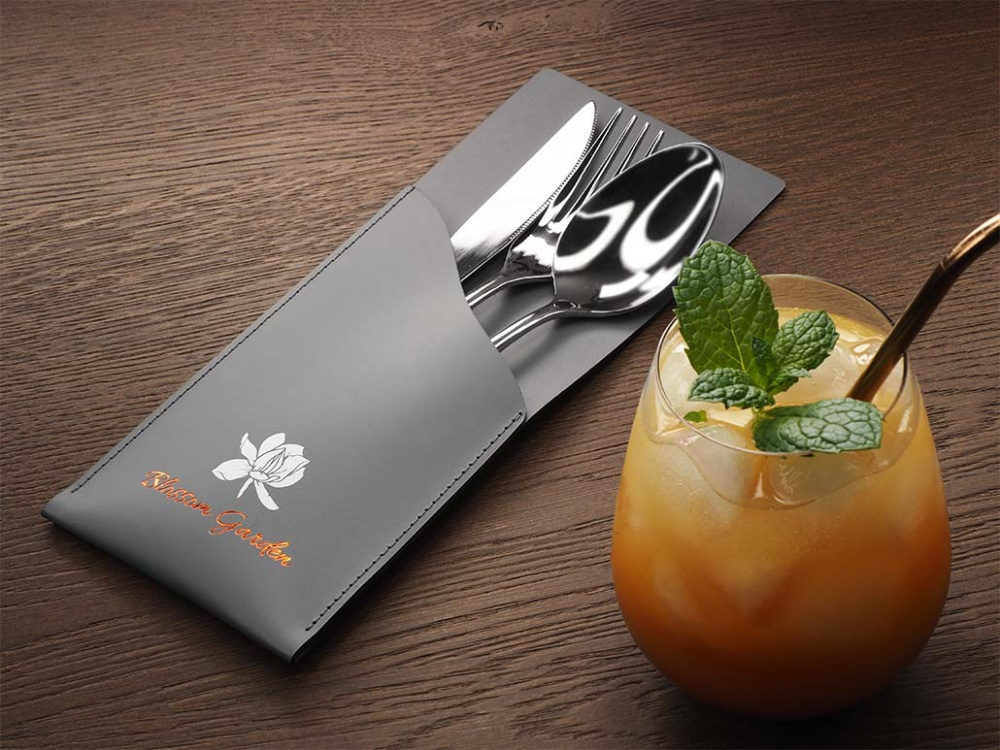 Logo trade advertising products picture of: Cutlery case 1598094