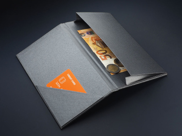 Logo trade promotional merchandise image of: Bill holder 1682280