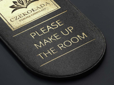 Logo trade corporate gifts image of: DND door sign 1678280