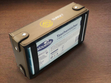 Logo trade business gift photo of: Tissue box 1673094