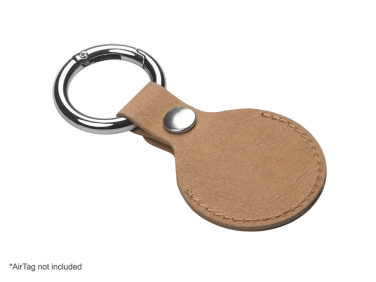 Logo trade promotional gifts image of: Keyring with holder for AirTag 1914106