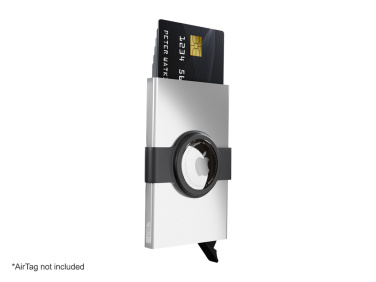 Logotrade promotional giveaway picture of: RFID credit card case with holder for AirTag 2163108