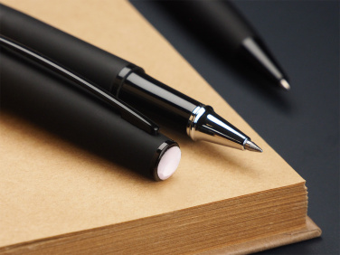 Logotrade promotional product picture of: Opal stone Pen set 1286036