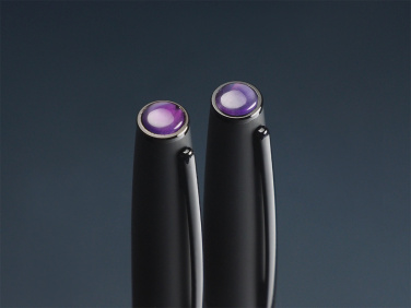 Logo trade corporate gifts image of: Amethyst Pen set  1288036