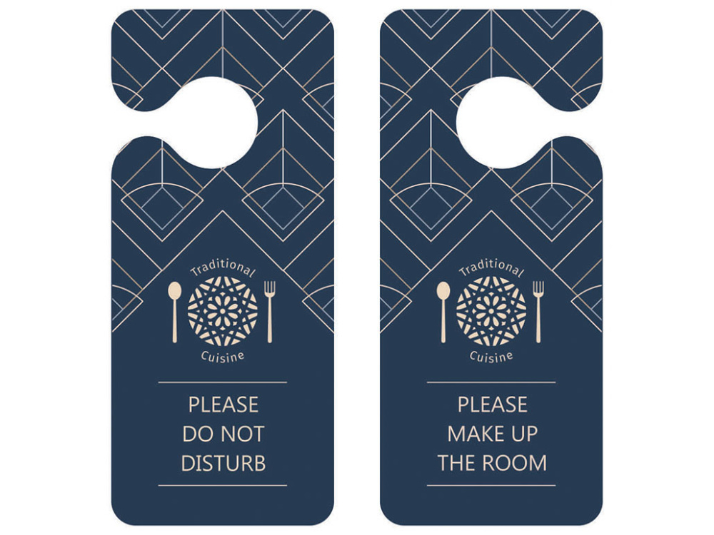 Logo trade advertising products image of: DND door sign 1159117