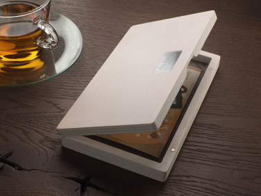 Logo trade corporate gifts picture of: Wooden bill box 1816121