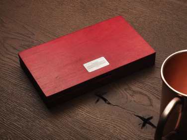 Logotrade corporate gift image of: Wooden bill box 1816121