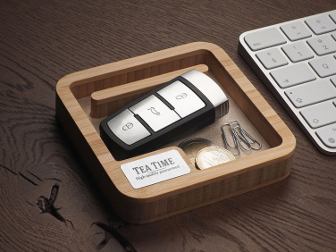 Logotrade promotional giveaways photo of: Wooden desk organiser 1846292