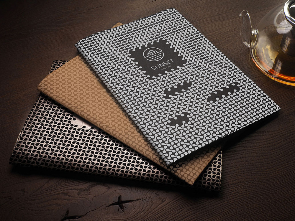 Logo trade advertising product photo of: Menu cover Ambiente 1178298