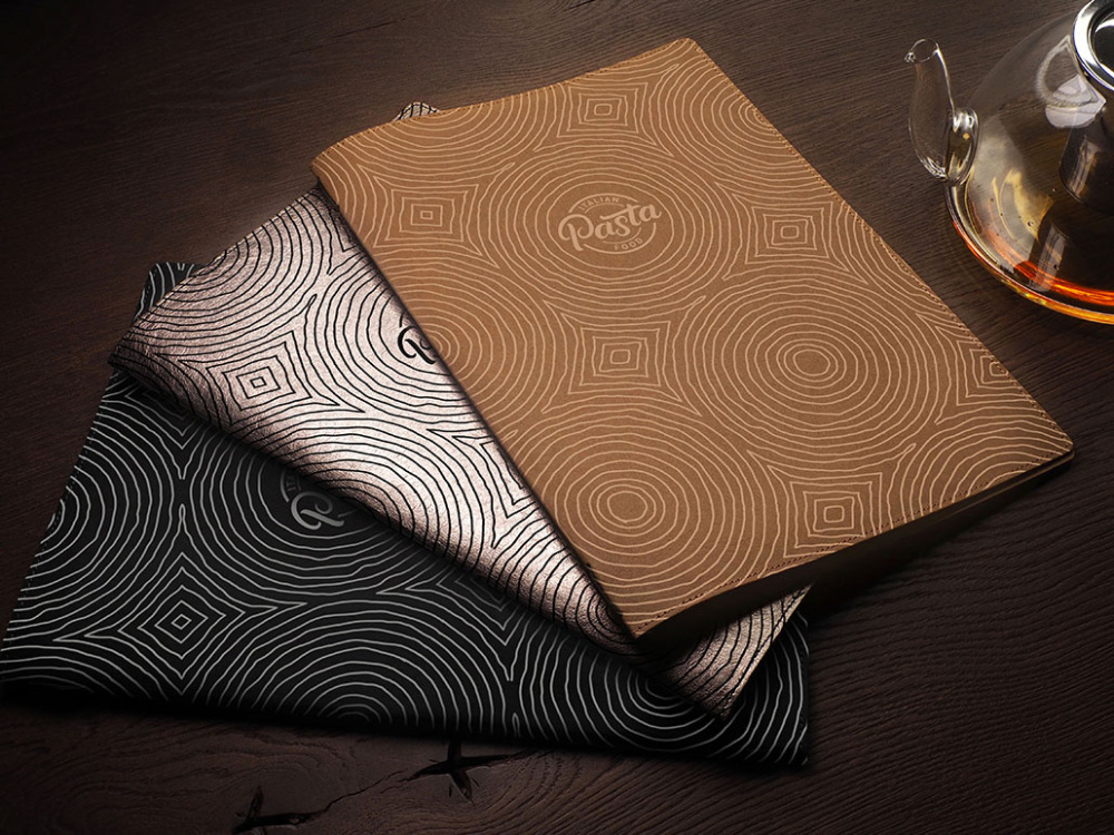 Logo trade business gift photo of: Menu cover Ambiente 1178300