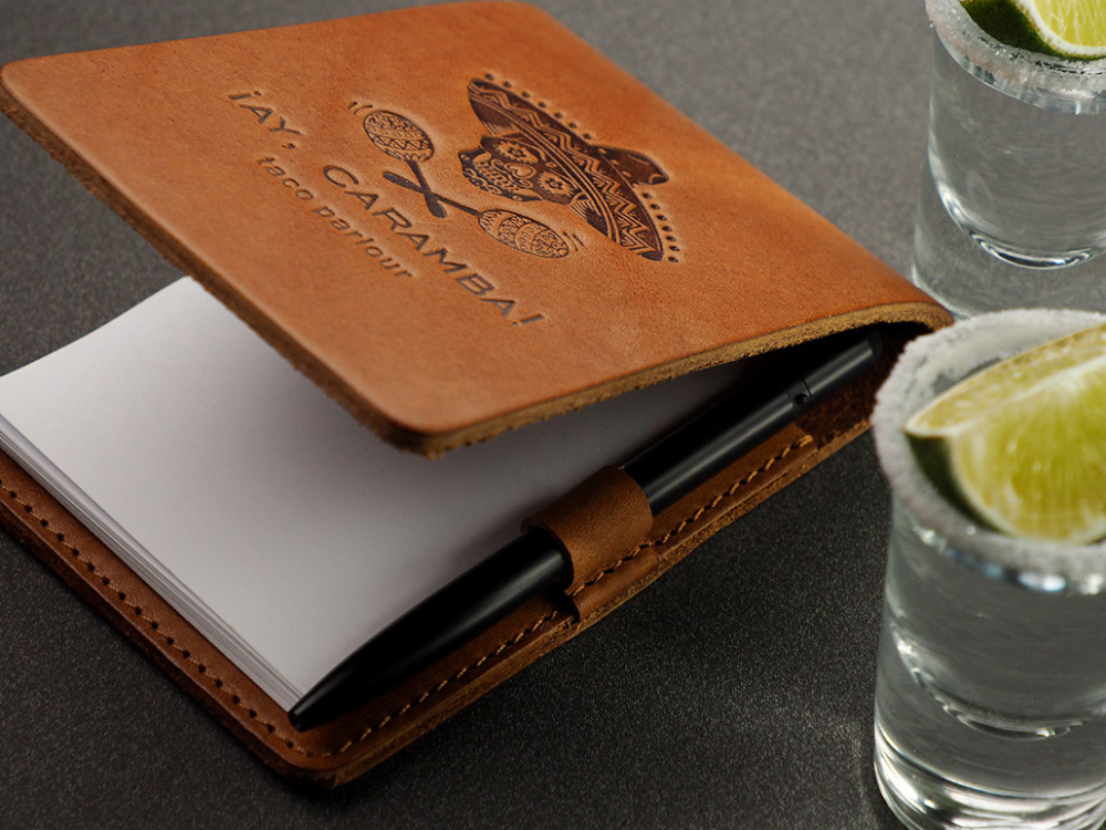 Logotrade promotional gift image of: Waiter notepad 1202141