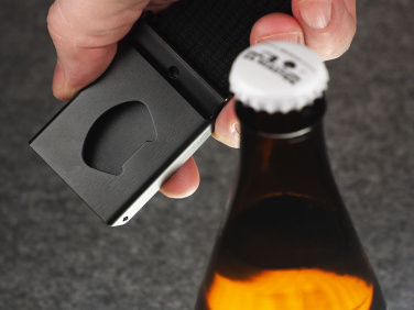 Logo trade promotional gifts picture of: Belt with bottle opener buckle  1134122