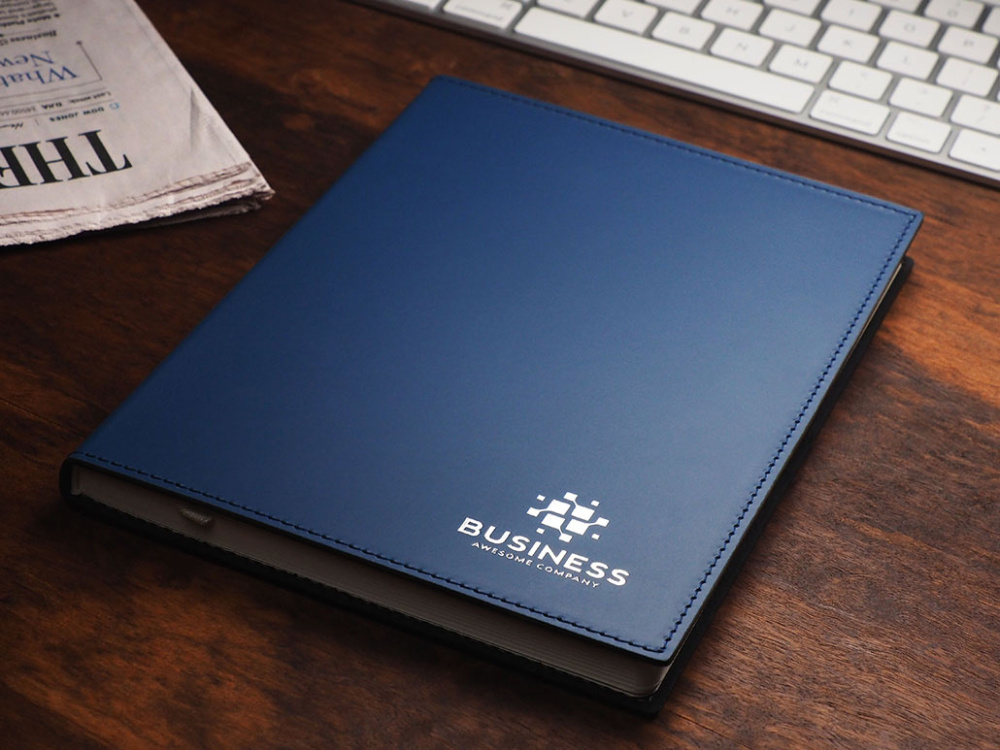 Logo trade business gifts image of: Notebook  1945094