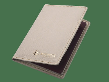 Logo trade business gift photo of: RFID passport case 1301113