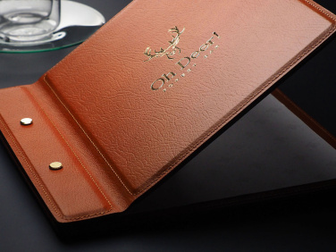 Logo trade advertising product photo of: Menu cover 1085318