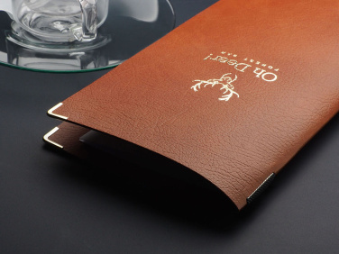 Logo trade promotional merchandise picture of: Menu cover Ambiente 1947318