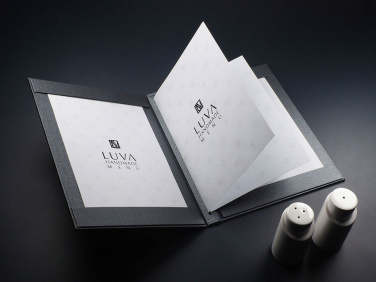Logo trade promotional giveaways picture of: Menu cover 1952280