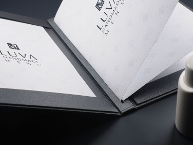 Logo trade promotional merchandise picture of: Menu cover 1952280