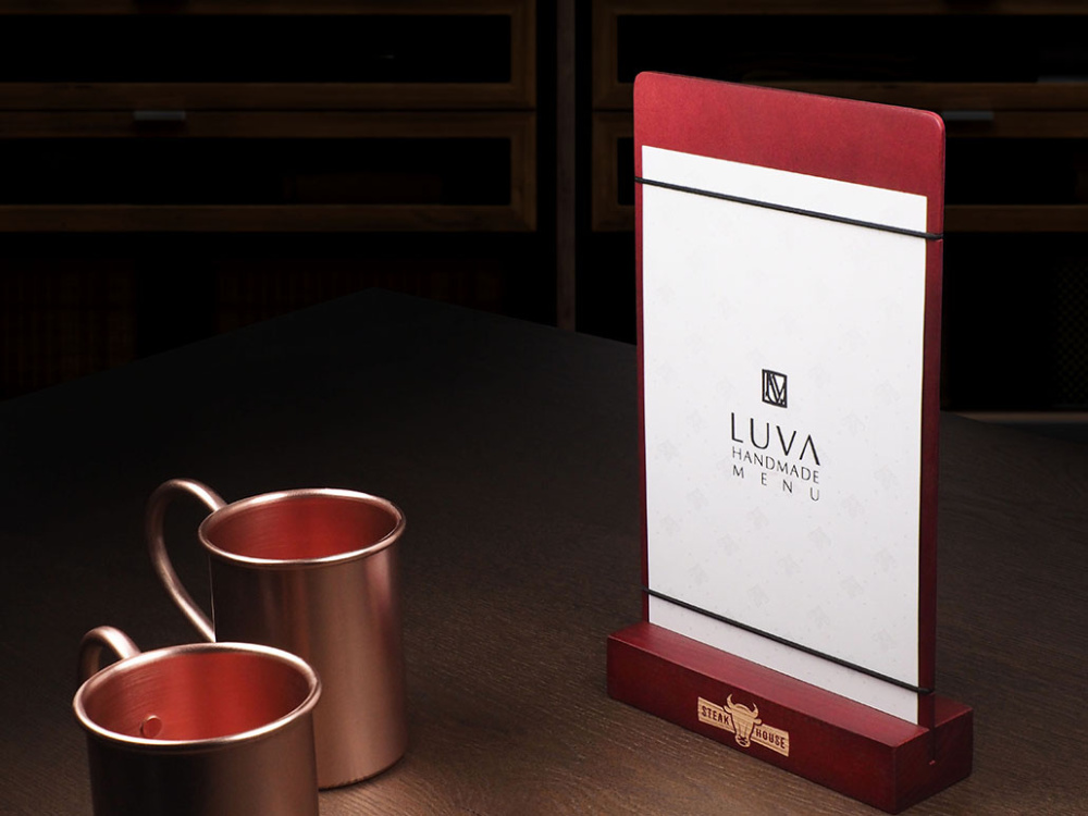 Logotrade promotional item image of: Promo menu 1867121