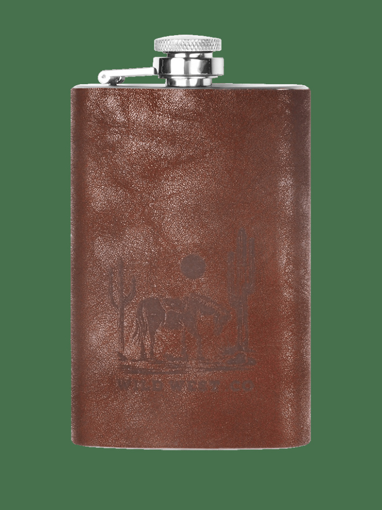Logo trade business gift photo of: Hip flask 426325