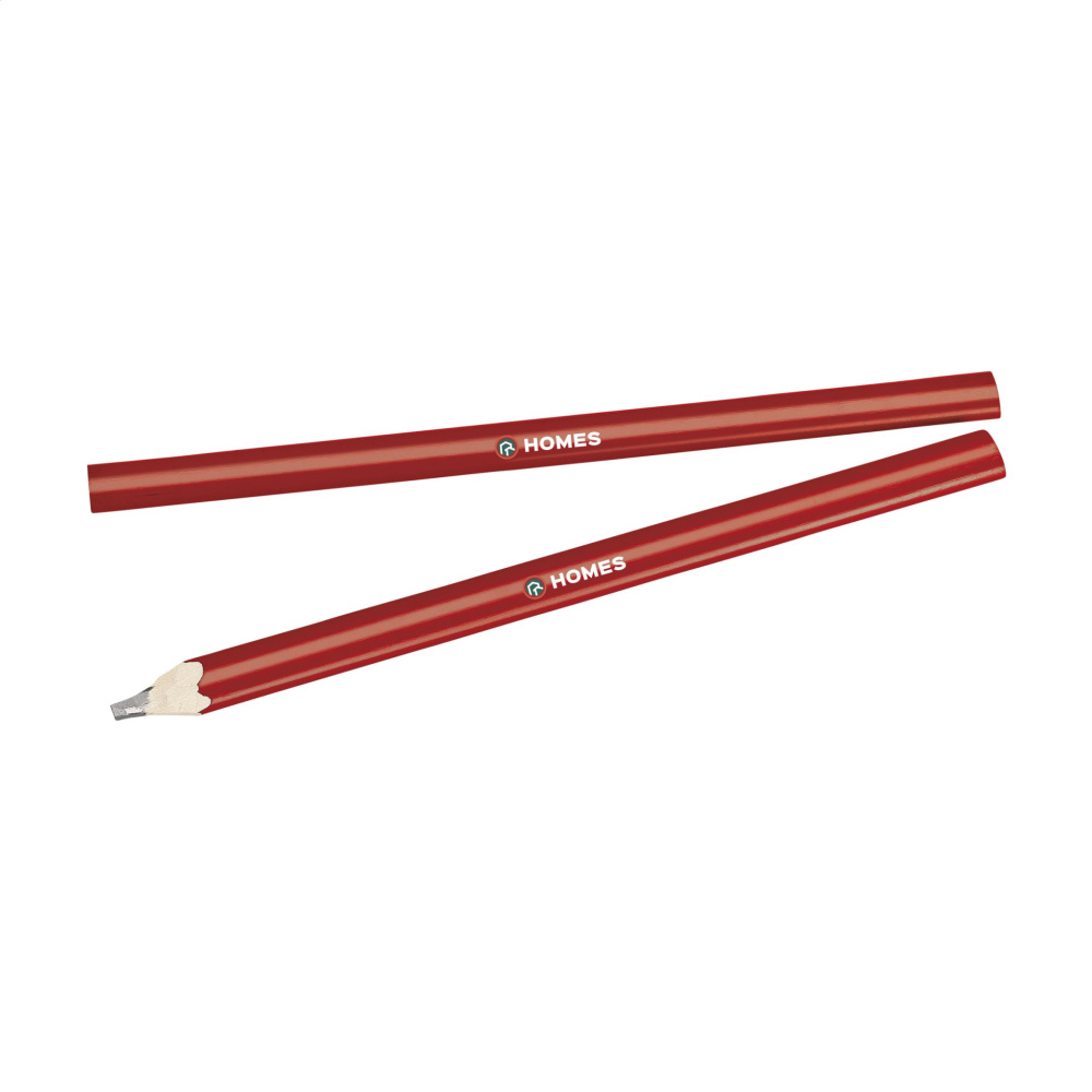 Logotrade promotional giveaway image of: Carpenter wooden pencil