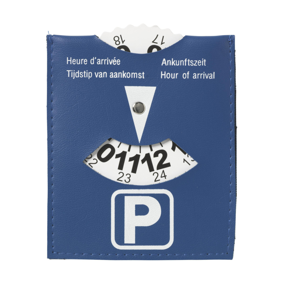 Logo trade promotional gifts picture of: EuroNorm parking disk