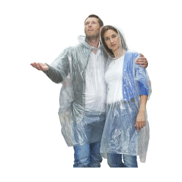 Logotrade promotional item picture of: Clear poncho/raincoat