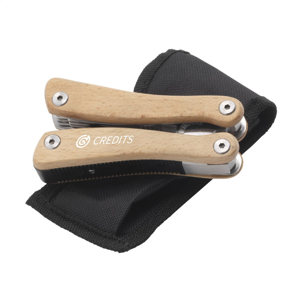 Logo trade promotional gifts picture of: Beechwood Multitool