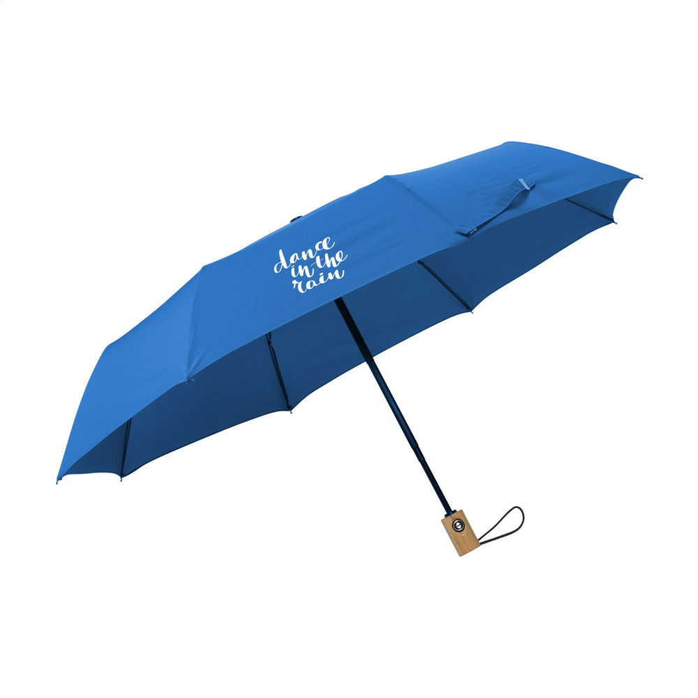 Logotrade promotional merchandise picture of: Michigan foldable RCS RPET umbrella 21 inch