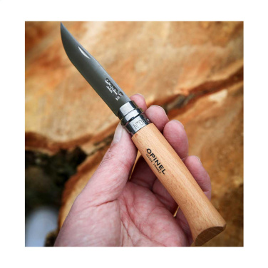 Logo trade promotional giveaways image of: Opinel Inox No 08 pocket knife