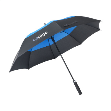 Logo trade corporate gift photo of: Morrison RPET umbrella 27 inch