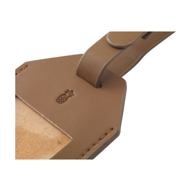 Logotrade corporate gifts photo of: Vegan Pineapple Leather Luggage Tag