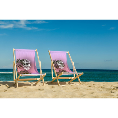 Logo trade corporate gifts image of: Lazy Beach chair