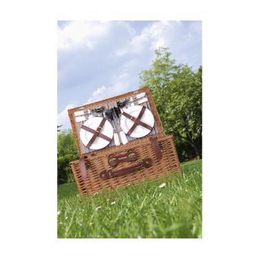 Logo trade promotional merchandise picture of: QualityTime picnic basket