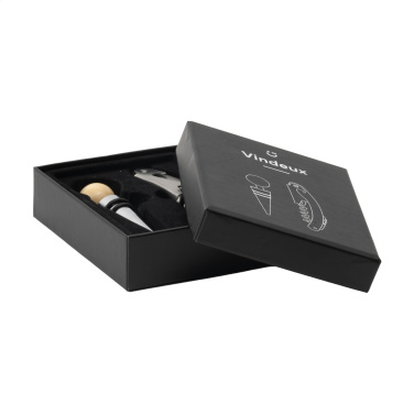 Logo trade promotional gifts picture of: Vindeux wine gift set